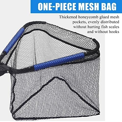 One-piece mesh bag with thickened honeycomb glued mesh.